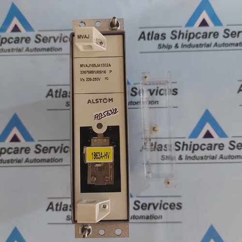 ALSTOM MVAJ105JA1002A TRIPPING CONTROL RELAY