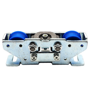 热卖电动门滑道轨道轮配件滑轮感应门玻璃门吊件自动门皮带轮吊轮