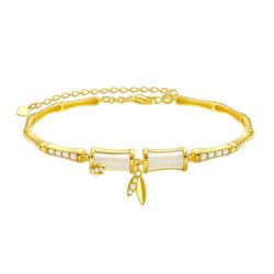 【圣诞礼物】周大生竹节手链手镯