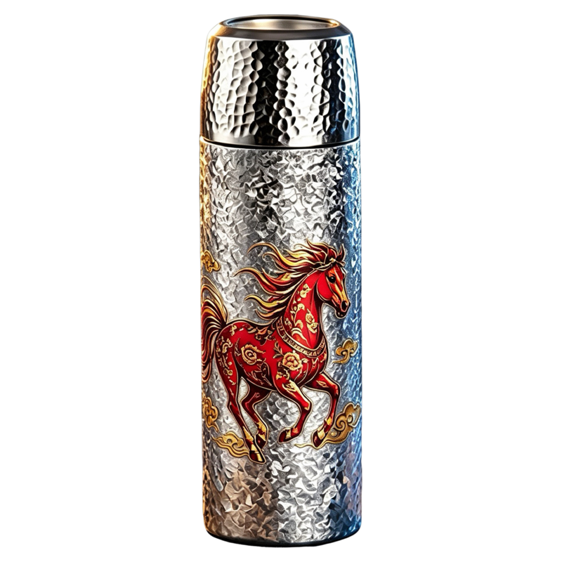 珍养欣纯钛茶水分离保温杯600ML