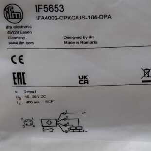 议价IFM IF5538 IF5647 IF5653 IF5775 全新原装正品易福门