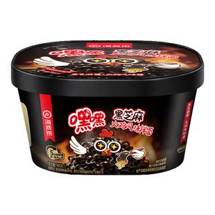 筷手小厨海底捞新品嘿嘿黑芝麻火鸡风味拌面宿舍夜宵充饥泡面便捷