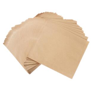 香酥鸡袋子一次性炸鸡叉骨防油食品打包袋1斤半包装牛皮纸袋小号