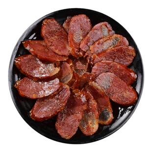 四川特产麻辣香肠纯肉正宗农家风味手工柴火烟熏腊肉风干腊肠500g