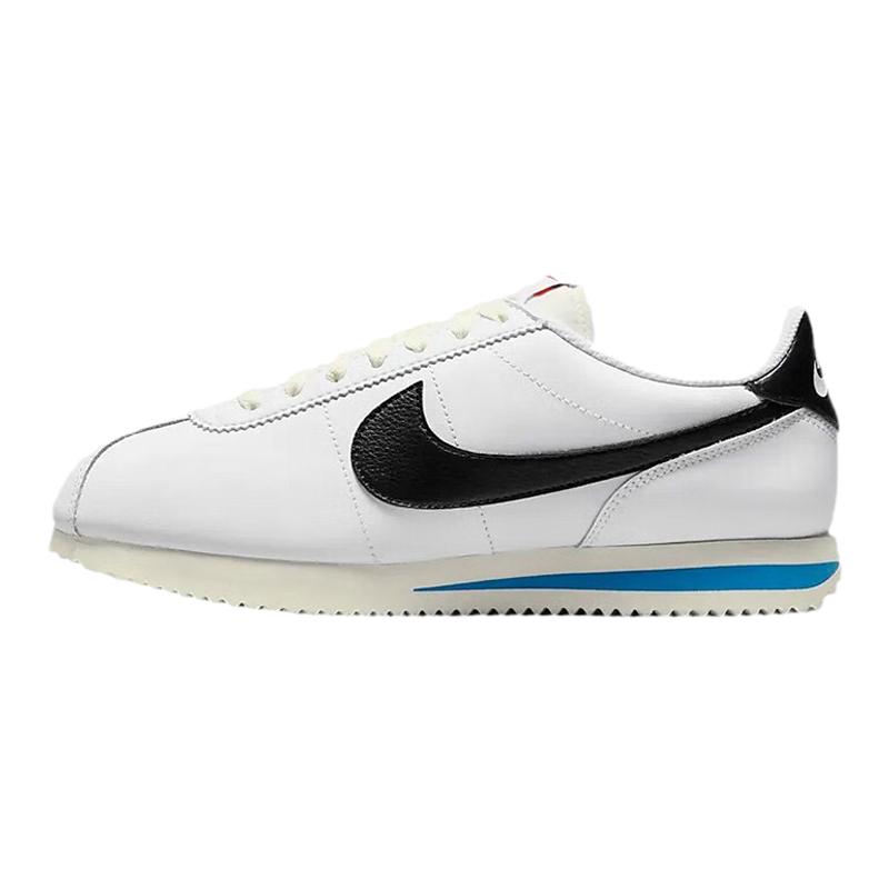 Nike耐克女鞋2024夏季新款CORTEZ锯齿状阿甘皮面休闲鞋DN1791-100