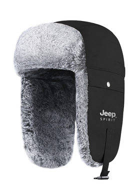 jeep吉普冬季护耳帽男女加厚保暖
