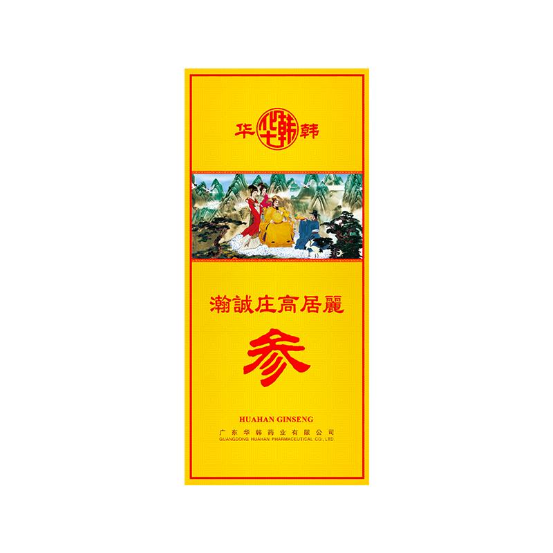 华韩庄高居丽红参六年根