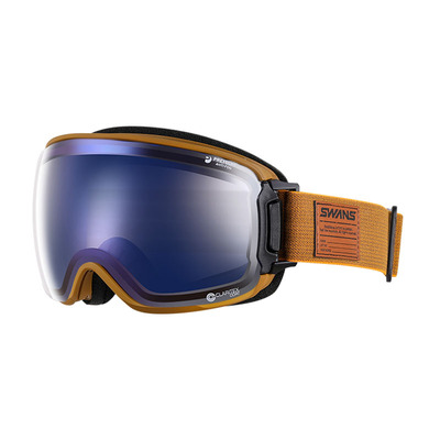 日本原装进口滑雪镜SWANS会呼吸