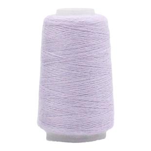 弹力貂绒长毛水貂弹力轴纯山羊绒毛线手编貂绒6+6羊绒配线伴侣线