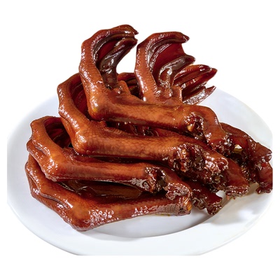 鸭肉鸭爪子鸭掌卤味休闲零食