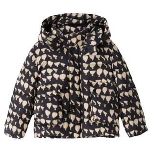 儿童羽绒服2025新款男款女童装连帽加厚极寒印花短款女宝冬装外套