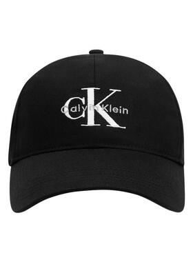【加购领券】CK Jeans26男女情侣刺绣徽标纯棉鸭舌帽棒球帽礼物