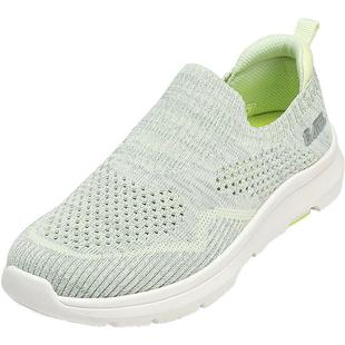 骆驼女鞋夏季运动鞋女款薄款飞织网面休闲运动鞋健步鞋