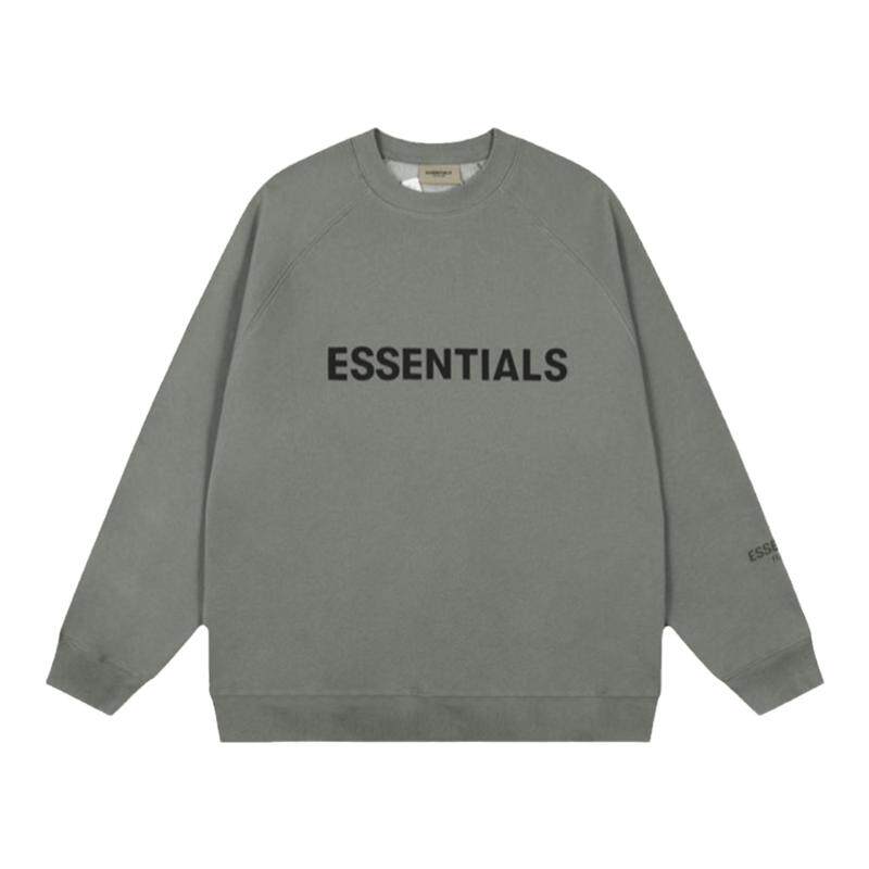 FEAR OF GOD FOG复线ESSENTIALS字母男女装宽松圆领卫衣高街潮牌