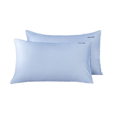 水星家纺枕头套儿童净享全棉