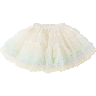 巴拉巴拉女童半身裙小童宝宝网纱短裙春秋新款童装儿童裙子蛋糕裙