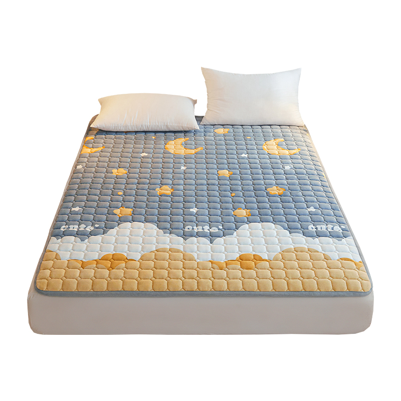 加绒加厚床单学生宿舍单人防滑牛奶绒床笠全包床罩单件冬季不跑床