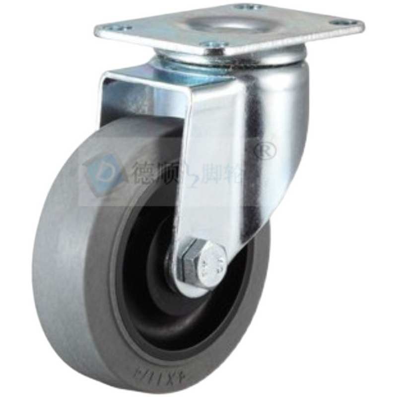 中型3寸TPR人造弹力橡胶万向导电脚轮子 2寸4寸5寸6寸8寸防静电轮