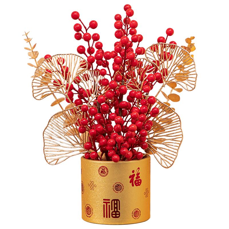 開業(yè)大吉福桶擺件工藝品裝飾新店布置商場酒店周年店慶布置小掛飾