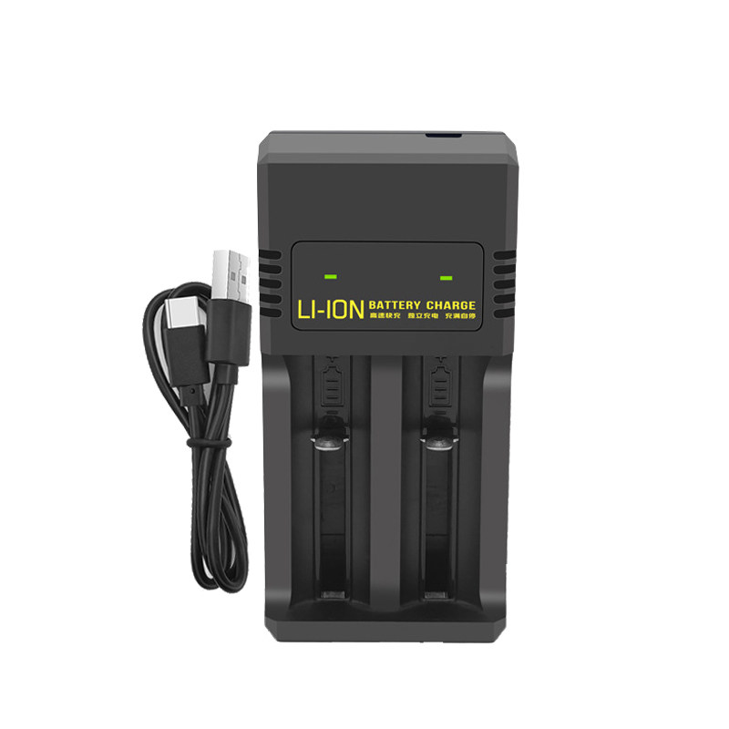 18650双槽充电器3.7V26650座充