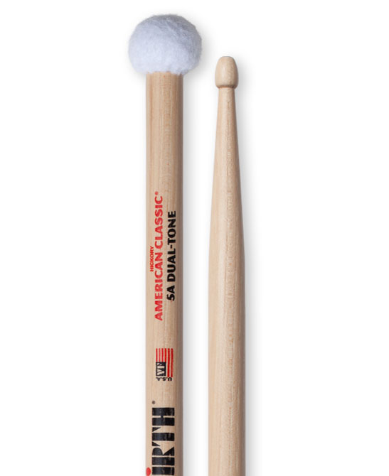 Vic firth T1 T2 T3 T4 T6 5adt毛毡头多用途镲片定音鼓棒/鼓槌