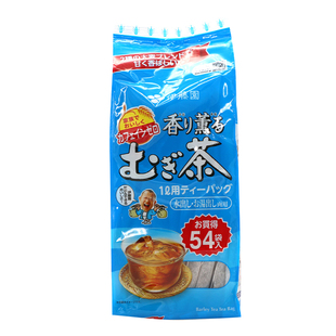 日本伊藤园大麦茶原装进口袋热泡冲泡茶54袋入烘焙麦子茶冬季暖胃