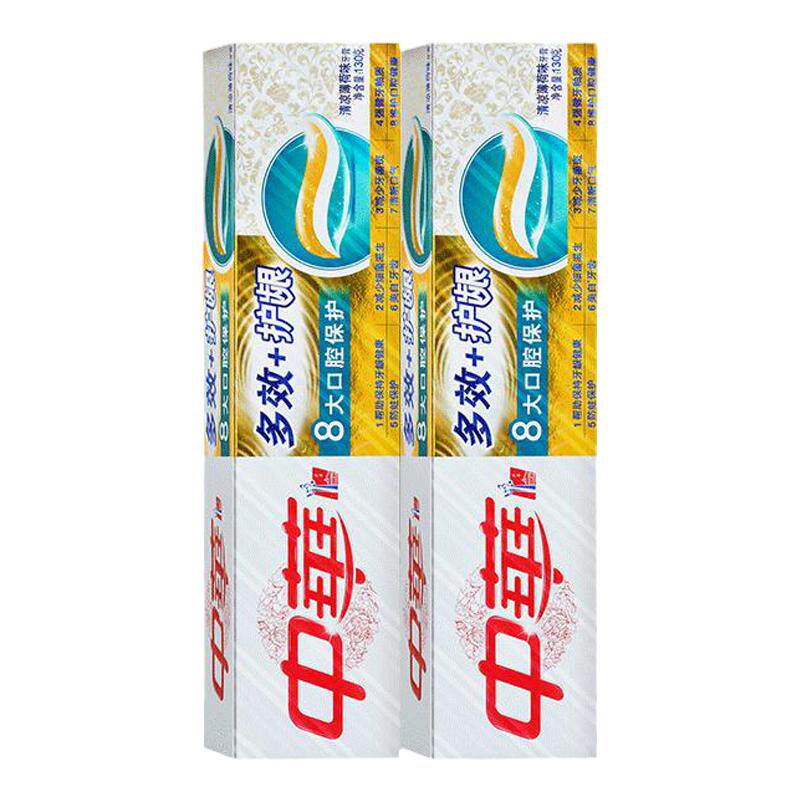 中华多效清新口气家庭装护龈牙膏