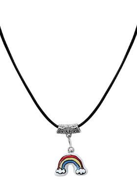 秋冬新中式国风陶瓷项链原创设计