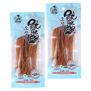 鱿鱼丝干耐嚼零食龙太龙味延边特产风味龙耳丝手撕碳烤开袋即食
