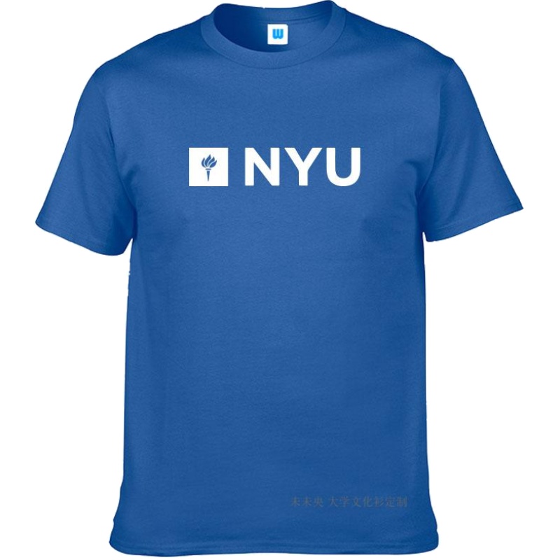 NYU美国纽约大学T恤短袖纪念品留学生短袖New York University