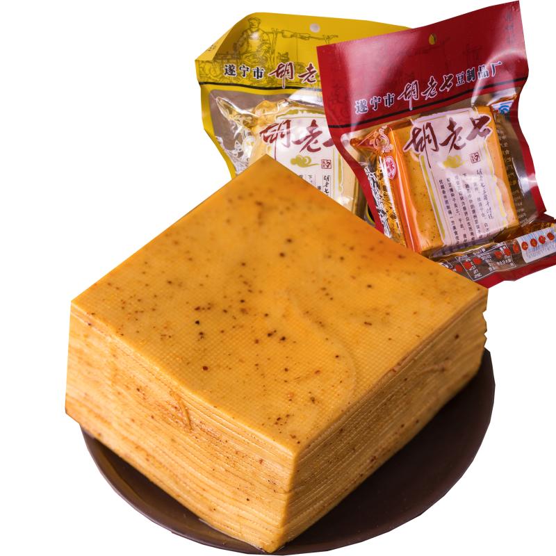 四川特产遂宁胡老七袋麻辣豆腐皮