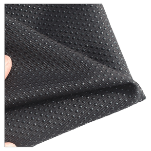 半米价 黑色防滑布料沙发坐垫底部止滑布点塑布滴塑布点胶面料