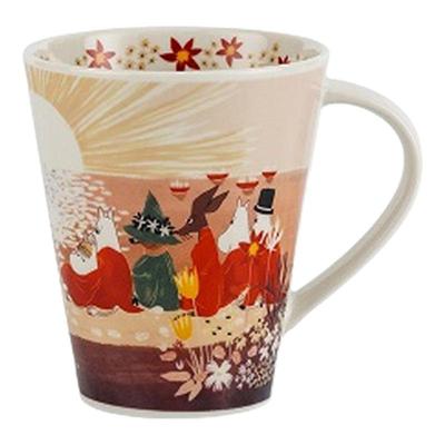 日本山加商店yamaka进口姆明moomin陶瓷马克杯咖啡杯碟茶杯碟餐盘