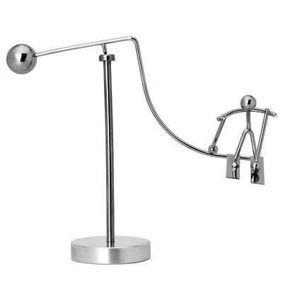 举重小铁人摆件，天道酬勤