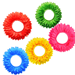 植物大战僵尸向日葵花露脸头套结婚搞笑头饰运动会入场道具太阳花