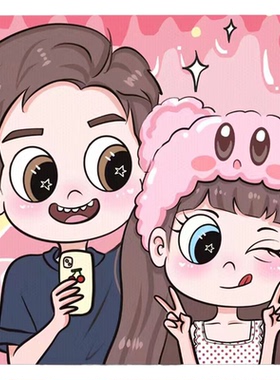 画画的baby客厅简约是装饰画5折