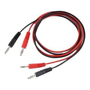 4mm香蕉插头线/双头测试导线/彩色特柔软黄铜丝连接线