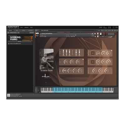 得分现代工作室立式钢琴音源