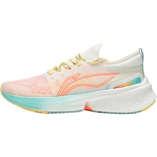 Lining/李宁正品飞电discovery女子一体织透气低帮跑步鞋ARMS008