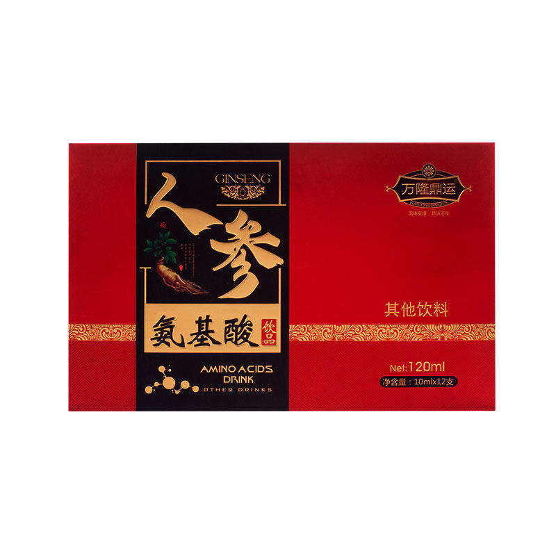 万隆鼎运人参氨基酸老人补品送礼
