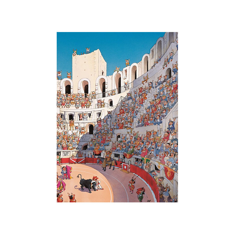 HEYE进口益智拼图1000片三角复刻