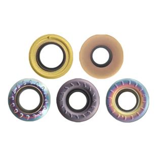 圆形铣刀片R4/R5/R6数控硬质合金铣削刀头RPMT加工中心铣床圆刀粒