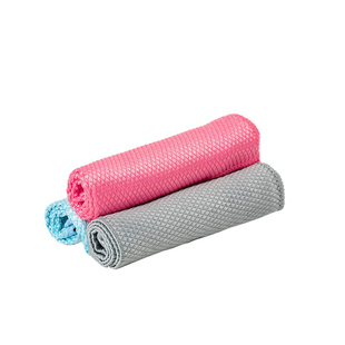 日本擦玻璃清洁布洗碗鱼鳞抹布无痕吸水不掉毛擦桌洗碗布不留痕