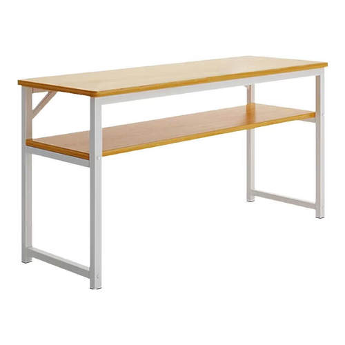 双人书桌学生家用电脑桌台式小户型卧室简约现代学习桌简易办公桌