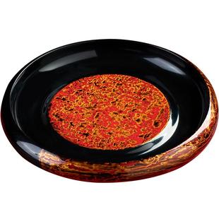 妙莲天香 经典手工大漆壶承壶托 功夫茶盘干泡台盘电木茶承杯碗垫