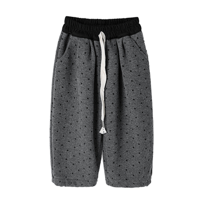 女童加绒卫裤冬装2025新款洋气宝宝加厚一体绒裤子儿童保暖运动裤