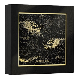 英雄钢笔班超墨水神龙礼盒套装男女士高档商务送礼礼品龙纹浮雕礼盒装支持定制免费开票铱金笔金属笔杆