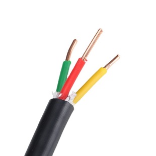 起帆YJV3x6平方线缆7kw汽车充电桩阻燃电缆线3x10平方无氧铜芯线