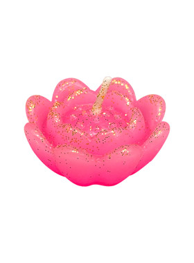 元旦过年浮水莲花蜡烛