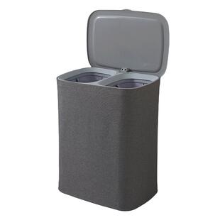 脏衣篓家用可折叠浴室卫生间放衣服神器脏衣换洗衣篮子分区收纳筐